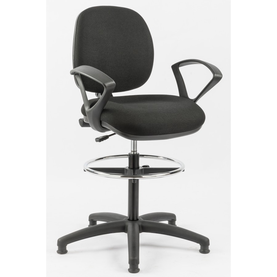 Ergo Line Fabric Draughtsman Chair